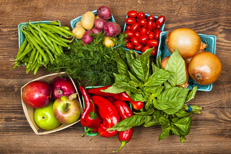 fruits vegetables