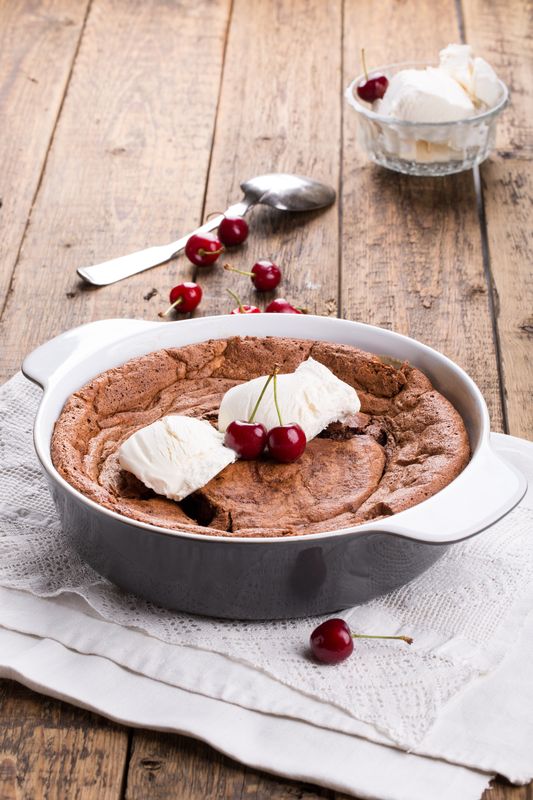 soufle chocolate